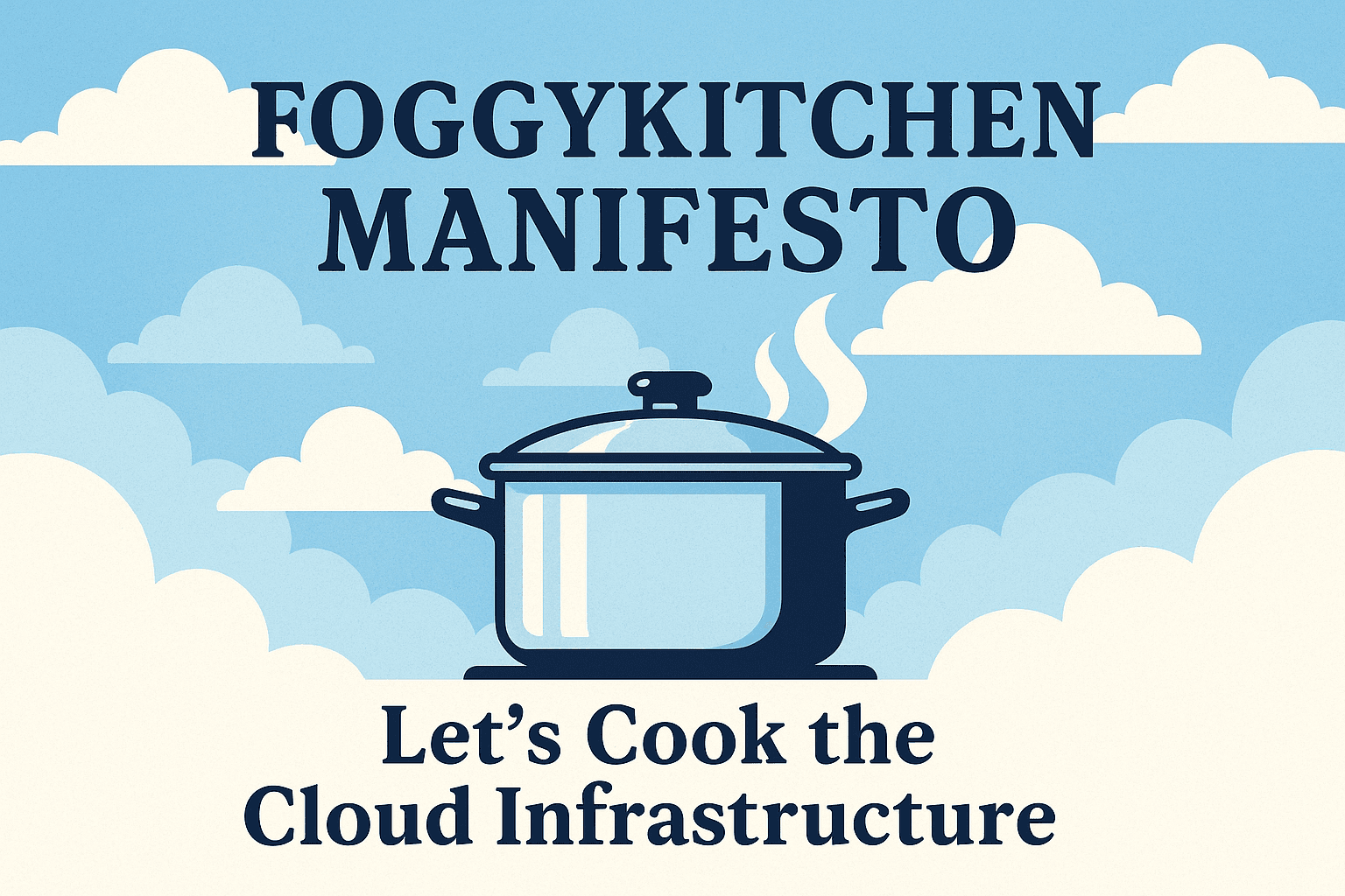 FoggyKitchen Manifesto