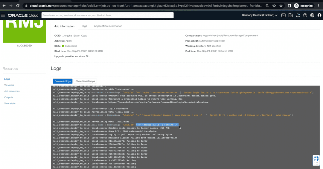 You've Deployed OKE – Now What? Deploying a Local Docker Image to OCI Kubernetes with Terraform