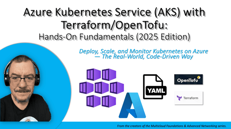 Azure Kubernetes Service (AKS) with Terraform/OpenTofu – Hands-On Fundamentals (2025 Edition)