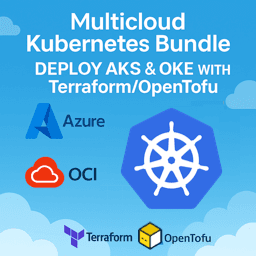 🎓 Multicloud Kubernetes Bundle (Azure AKS + OCI OKE with Terraform/OpenTofu)