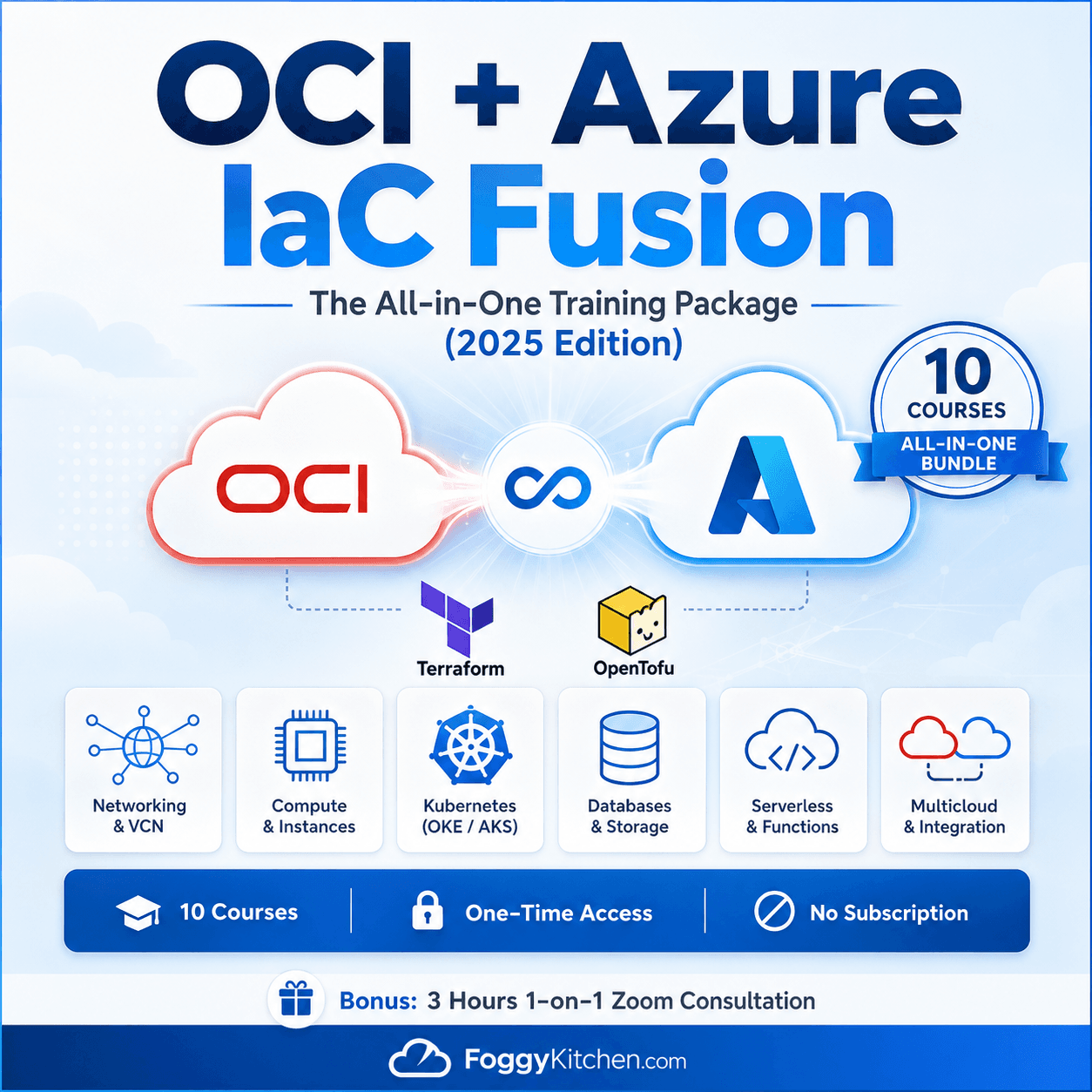 🎓 OCI + Azure IaC Fusion: The All-in-One Training Package (2025 Edition)