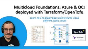 Multicloud Azure OCI Terraform architecture diagram