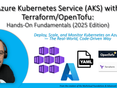 Azure Kubernetes Service (AKS) with Terraform/OpenTofu – Hands-On Fundamentals (2025 Edition)