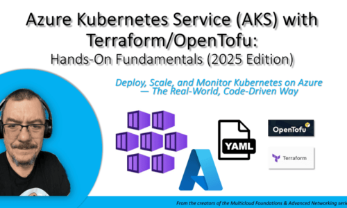 Azure Kubernetes Service (AKS) with Terraform/OpenTofu – Hands-On Fundamentals (2025 Edition)